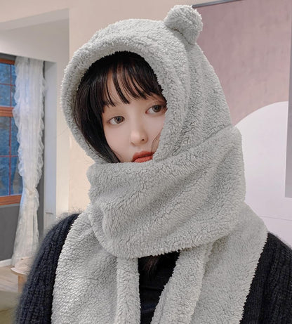 Šal sa kapuljačom - Meda