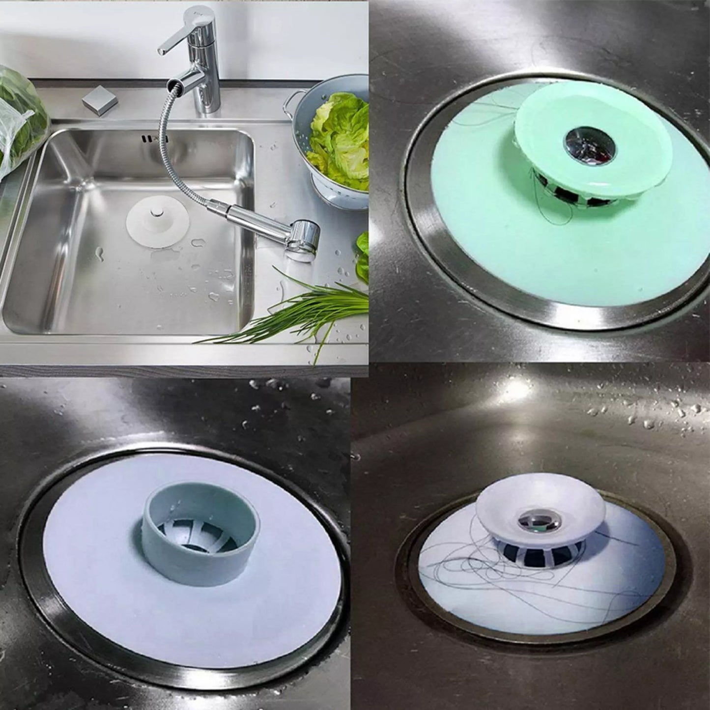 Silikonski Čep Za Slivnike 1+1 GRATIS