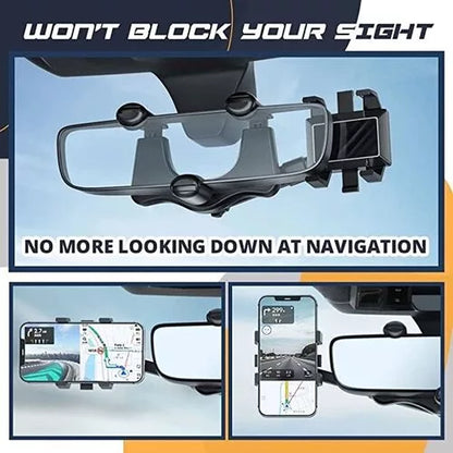 Rotirajući držač telefona za retrovizor